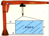 定柱式电动悬臂起重机